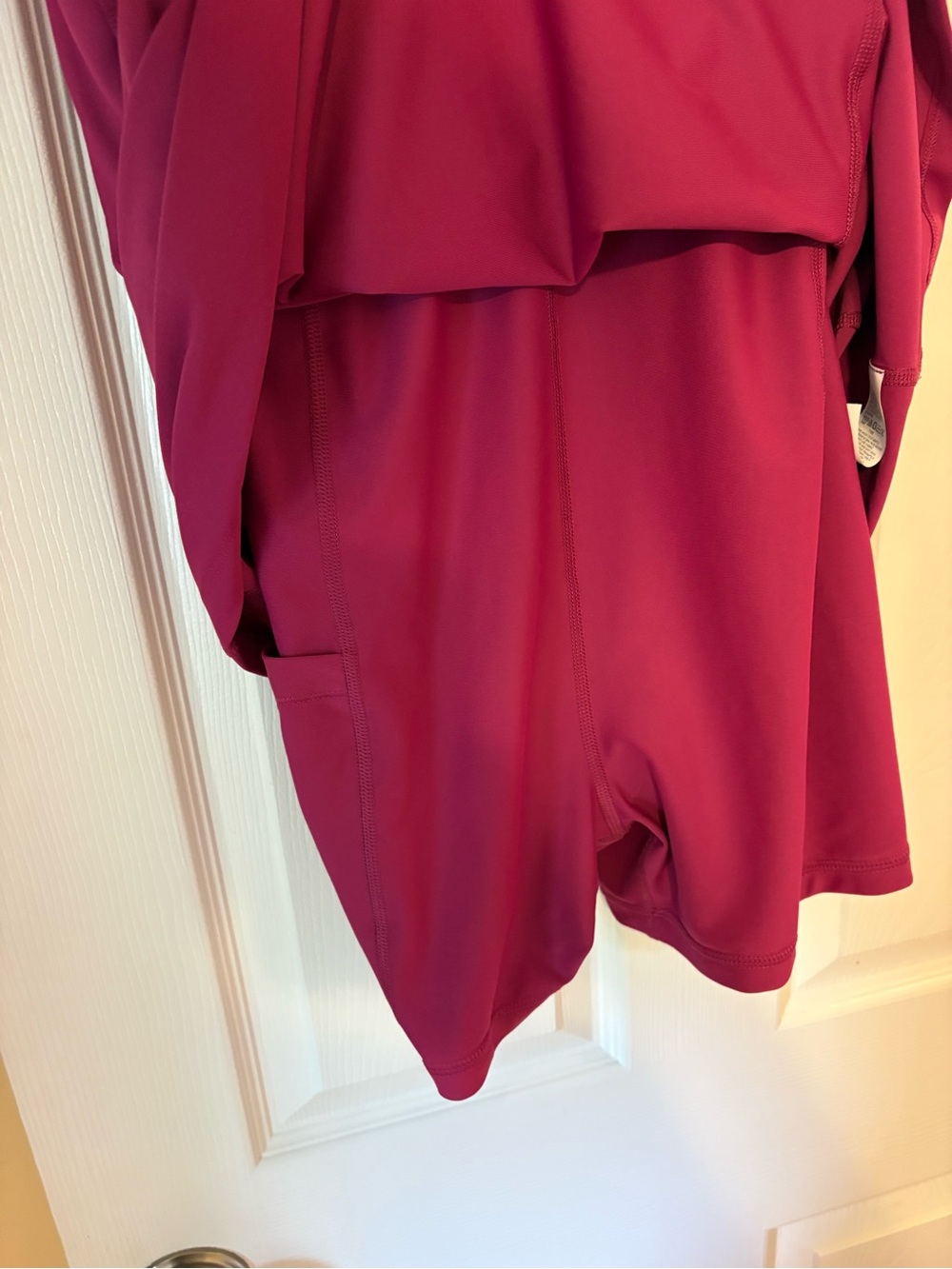Old Navy PowerSoft Athletic Dress NWOT Size M Pink Built In Shorts Tennis Golf - Picture 3 of 7